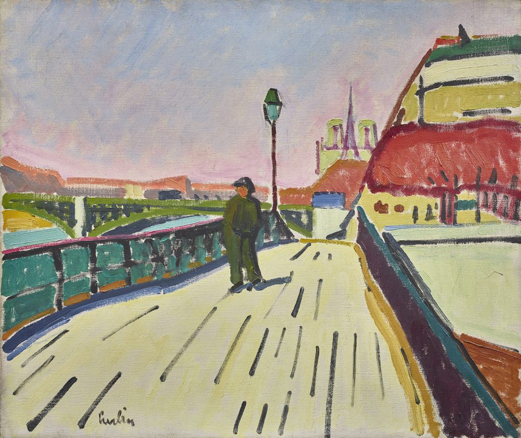 Vue de Notre-Dame depuis le Pont Saint-Louis, 1908