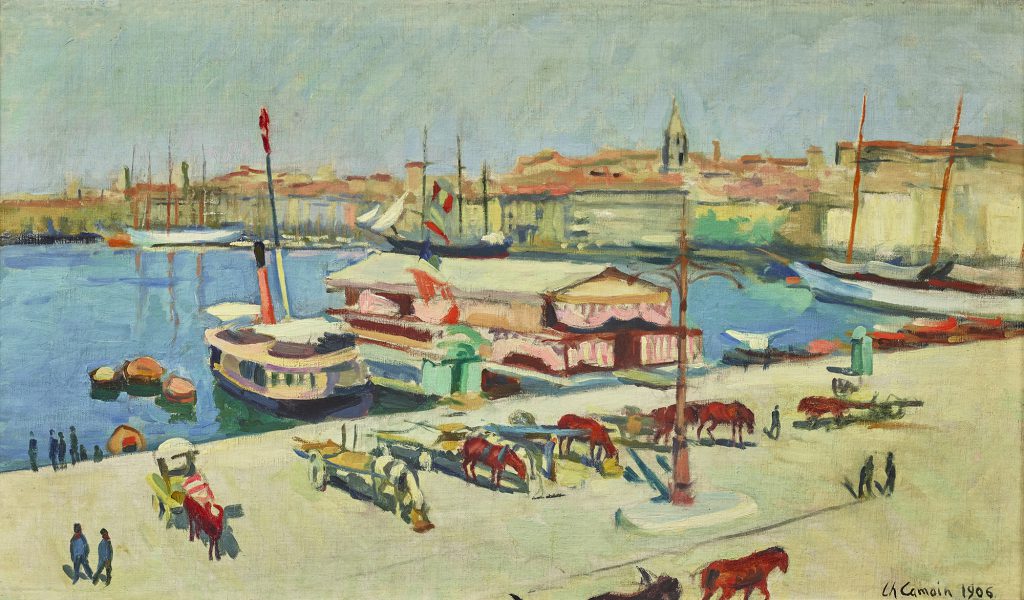 Le Vieux-Port aux charettes, 1906