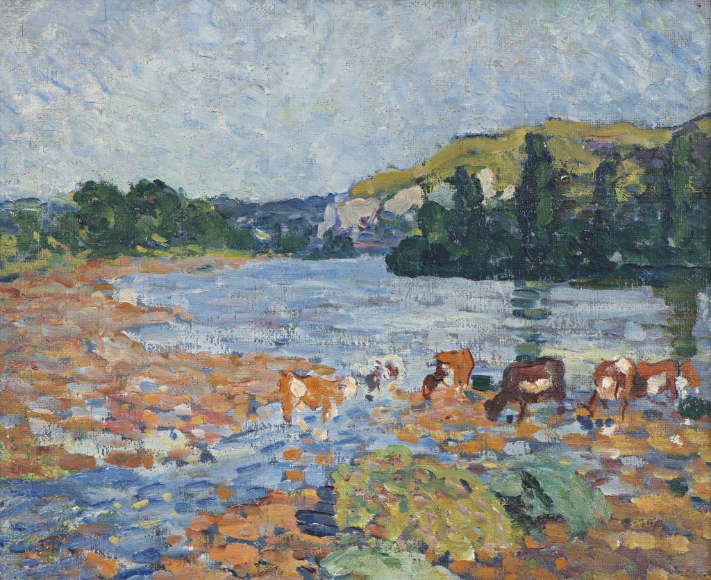 Paysage avec Rivière